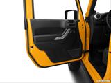  Inside of driver's side open door, window open photo